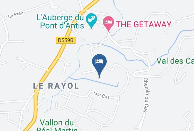 Var - Chambre D'hote L'escapade Maps