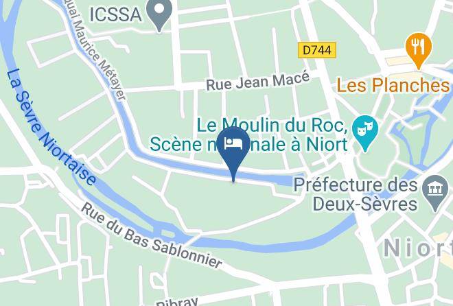Deux Sevres - Chambre D'hote Desinfectee L'horizon A Niort Maps