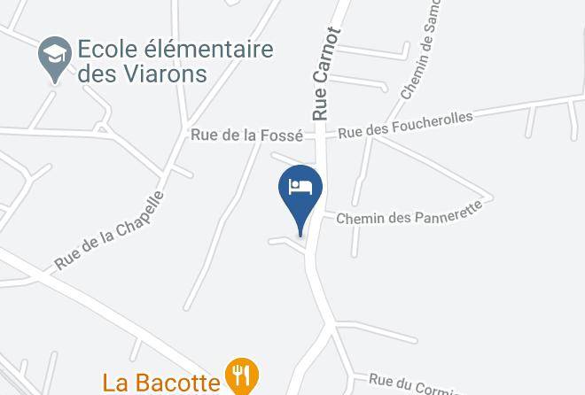 Seine Et Marne - Chambre D'hote La Bacotterie Maps