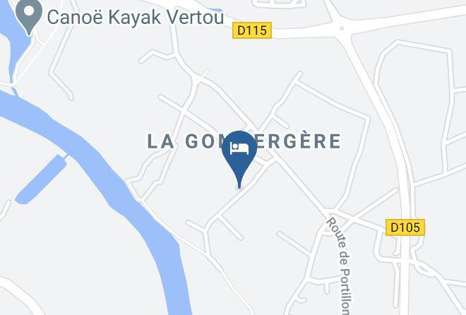 Loire Atlantique - Chambre D'hote La Pierre Percee Maps