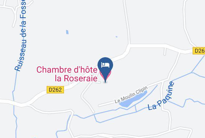 Calvados - Chambre D'hote La Roseraie Maps