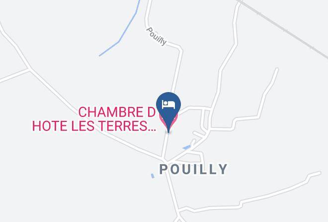 Saone Et Loire - Chambre D Hote Les Terres De Pouilly Maps