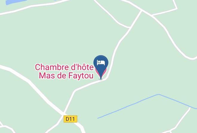 Lot - Chambre D'hote Mas De Faytou Maps