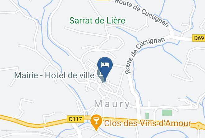 Pyrenees Orientales - Chambre D'hote Rosemarie Maps