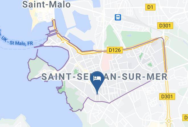 Ille Et Vilaine - Chambre D'hote Saint Malo Maps