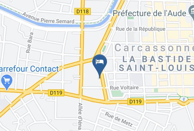 Aude - Chambre D'hotes A La Batisse Maps