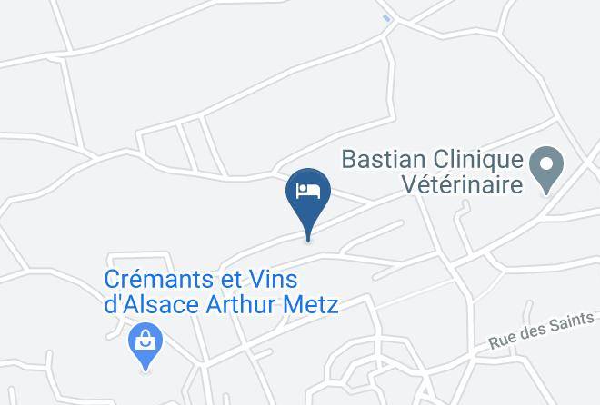 Bas Rhin - Chambre D'hotes Alsace Les 3d Maps