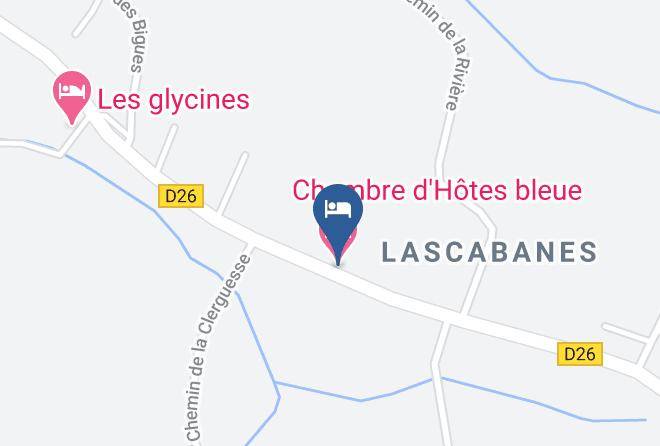 Tarn Et Garonne - Chambre D'hotes Bleue Maps