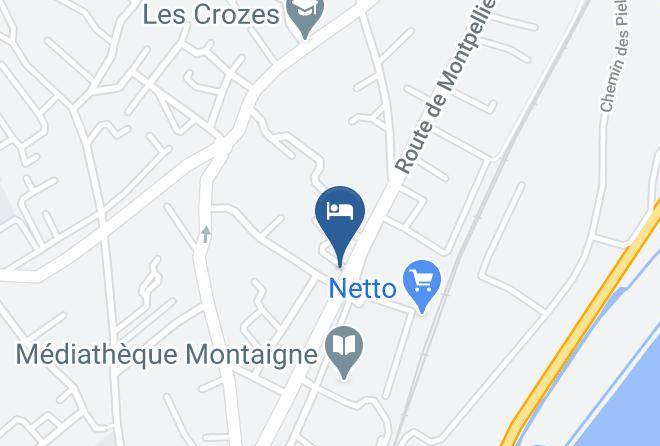 Herault - Chambre D'hotes Brocante Chez Cathy Maps