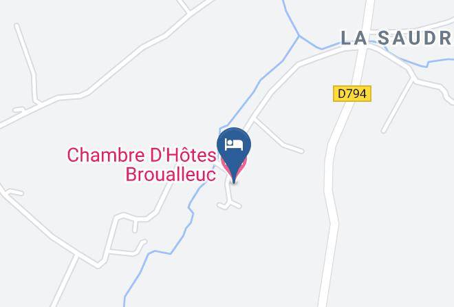 Cotes D Armor - Chambre D'hotes Broualleuc Maps