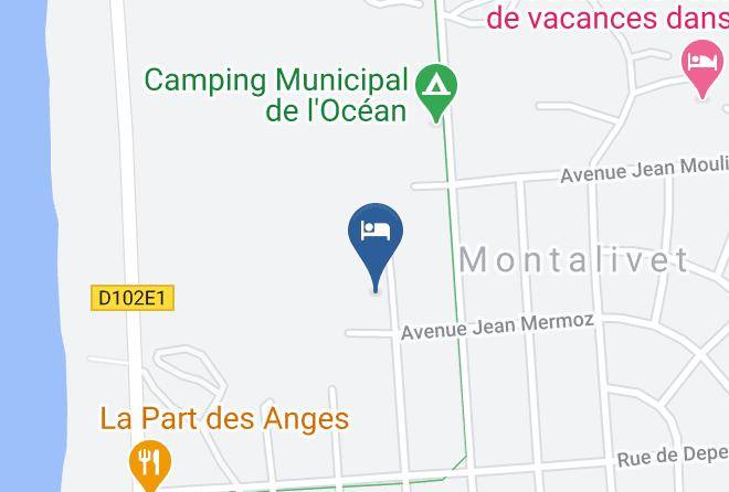 Gironde - Chambre D'hotes Cabane Zen Ocean Maps