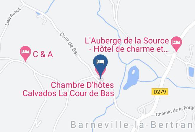 Calvados - Chambre D'hotes Calvados La Cour De Bas Maps