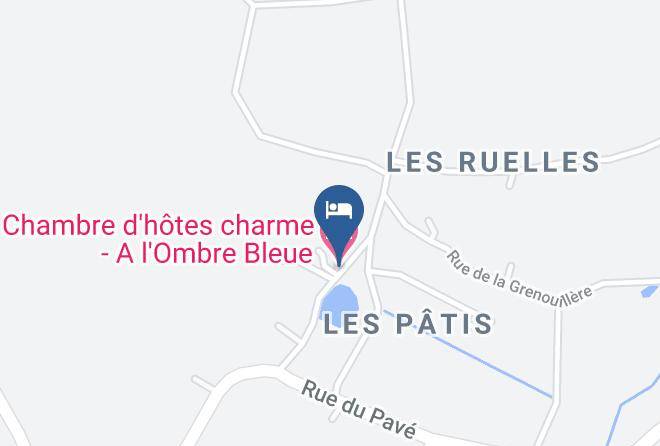 Yvelines - Chambre D'hotes Charme A L'ombre Bleue Maps