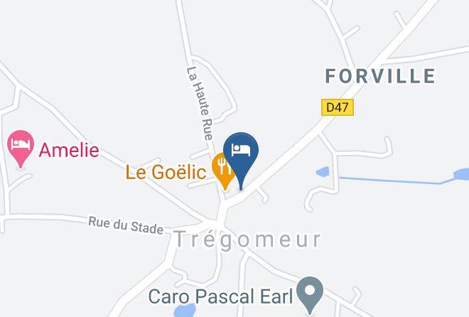 Cotes D Armor - Chambre D'hotes Chez Jeanne Maps
