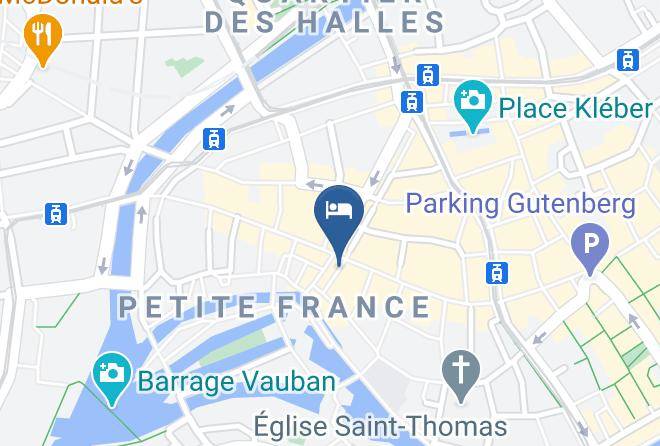 Bas Rhin - Chambre D'hotes Chez Malou Maps
