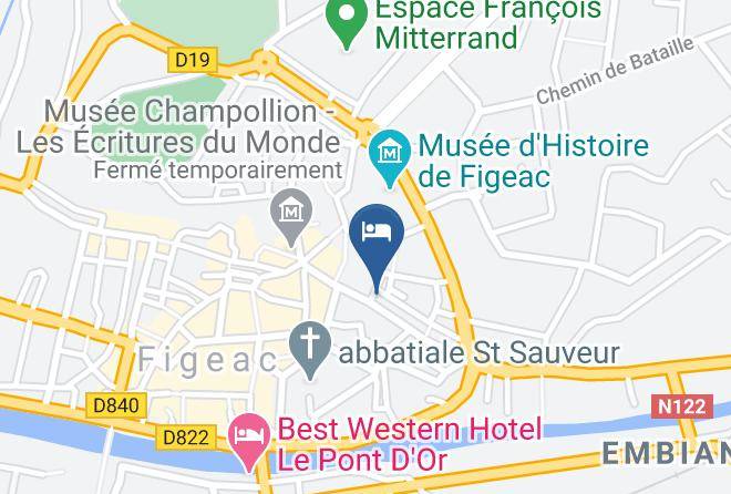 Lot - Chambre D'hotes Conquans Maps