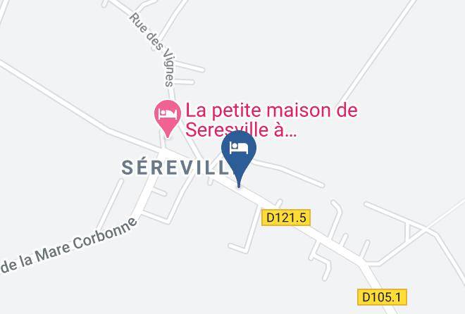 Chambre D'hotes De Seresville Map