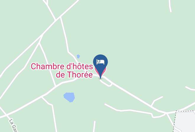 Loire - Chambre D'hotes De Thoree Maps