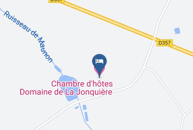 Chambre D'hotes Domaine De La Jonquiere Map
