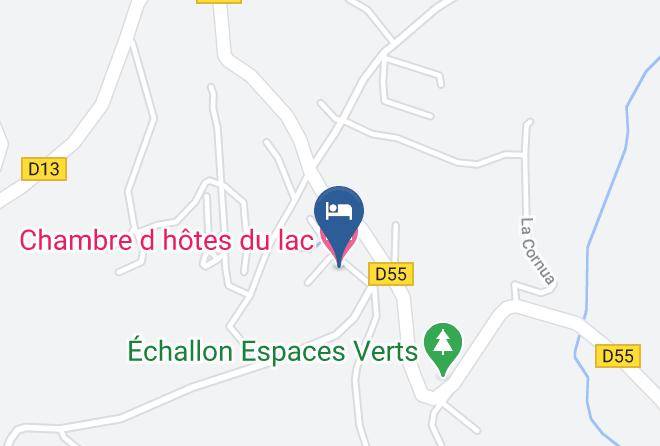 Chambre D Hotes Du Lac Map