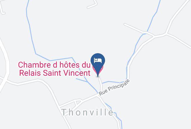 Moselle - Chambre D Hotes Du Relais Saint Vincent Maps