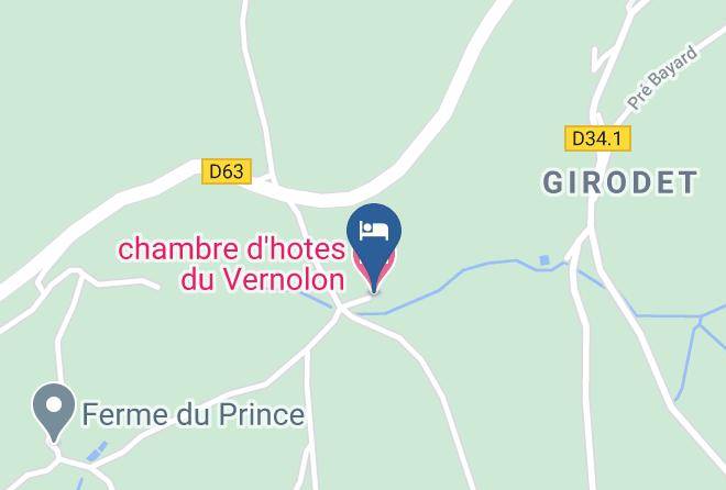 Loire - Chambre D'hotes Du Vernolon Maps