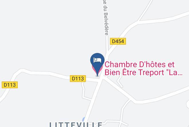 Seine Maritime - Chambre D'hotes Et Bien Etre Treport La Demeure De Litte Ville Maps
