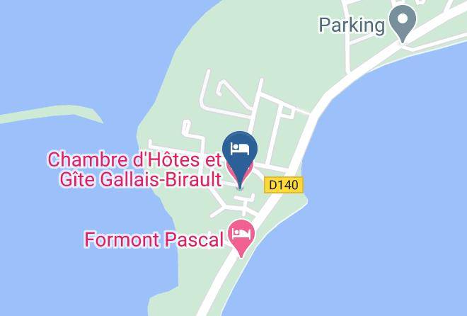 Morbihan - Chambre D'hotes Et Gite Gallais Birault Maps