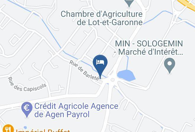 Lot Et Garonne - Chambres D'hotes Et Spa Cote Jardin Maps