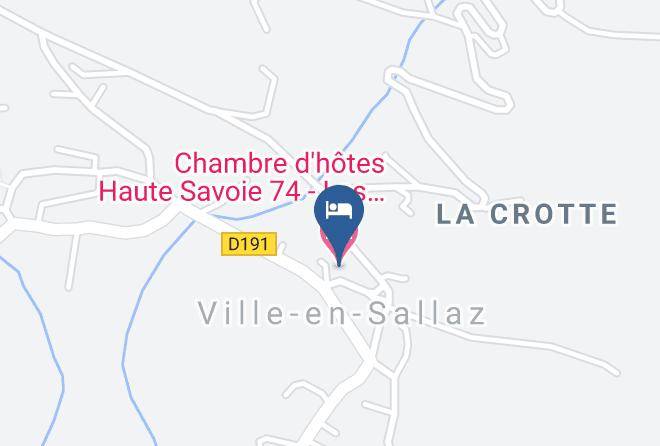 Haute Savoie - Chambre D'hotes Haute Savoie 74 Les Loges De La Paresse Maps
