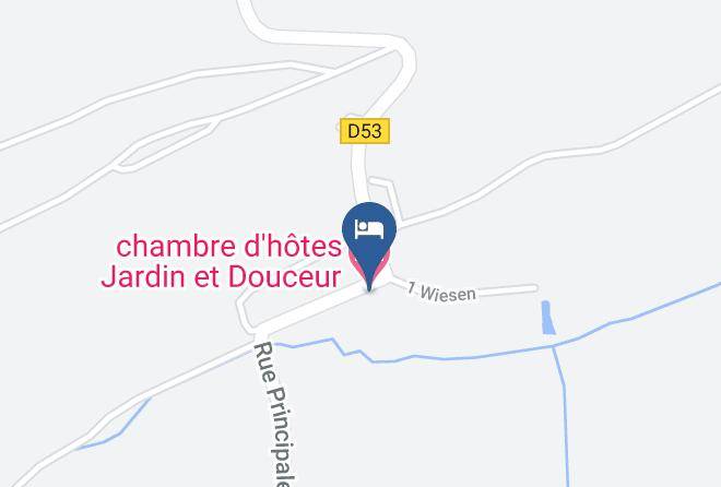 Moselle - Chambre D'hotes Jardin Et Douceur Maps
