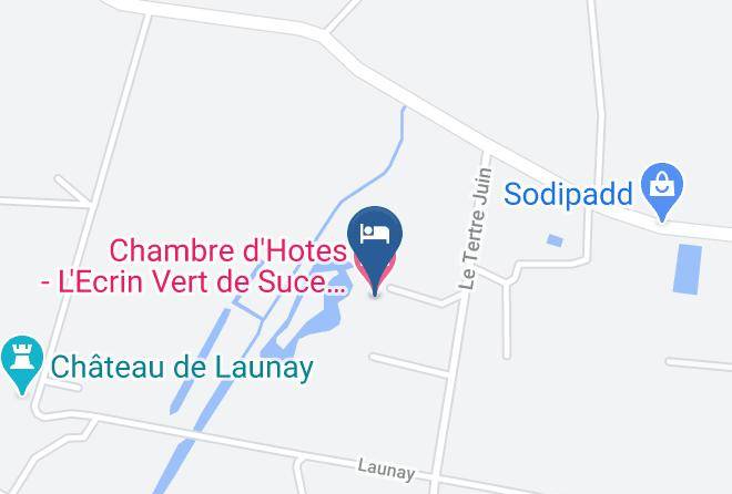 Loire Atlantique - Chambre D'hotes L'ecrin Vert De Suce Sur Erdre Maps