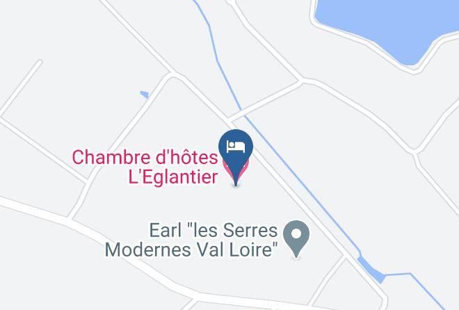Loiret - Chambre D'hotes L'eglantier Maps