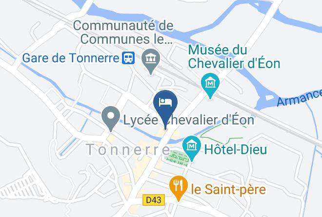 Yonne - Chambre D'hotes L'epiphanie Maps