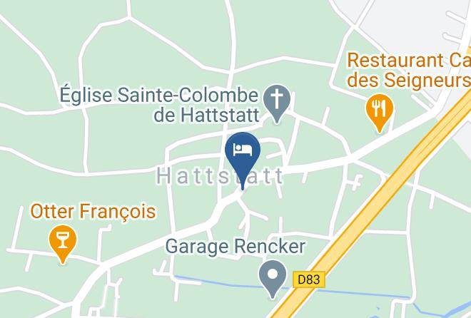 Haut Rhin - Chambre D'hotes L'hadestal Maps