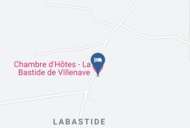Landes - Chambre D'hotes La Bastide De Villenave Maps