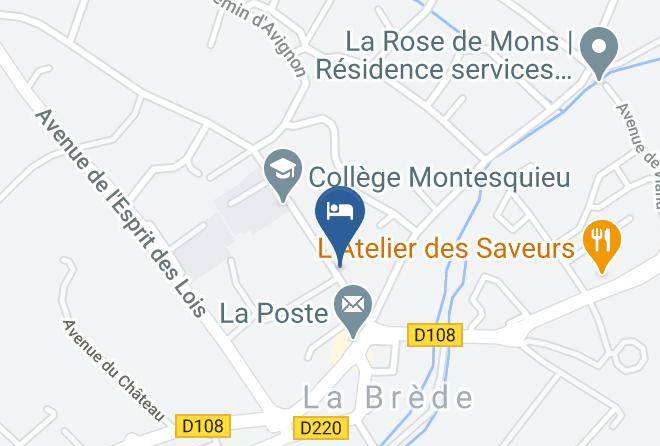 Gironde - Chambre D'hotes La Brede Maps