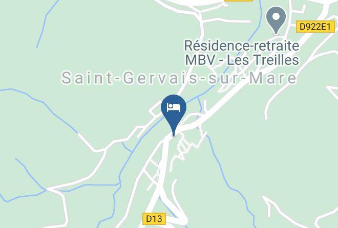 Herault - Chambre D'hotes La Bruyere Maps