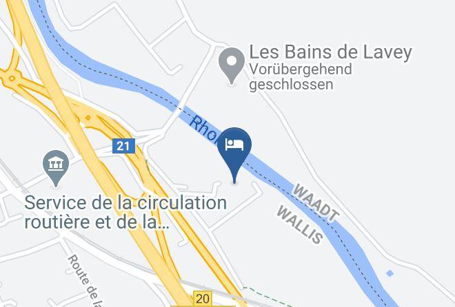 Saint Maurice - Chambre D'hotes La Choume Maps