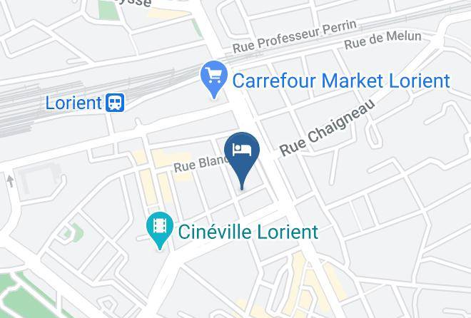 Morbihan - Chambre D'hotes La Citadine Maps