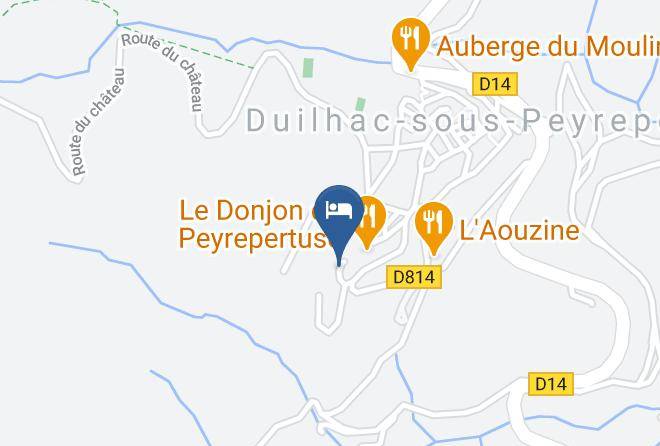 Aude - Chambre D'hotes La Claouzo Maps