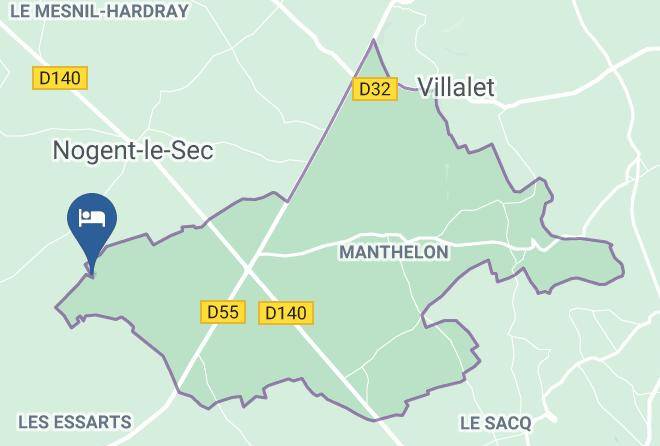 Eure - Chambre D'hotes La Cle Du Bonheur Maps