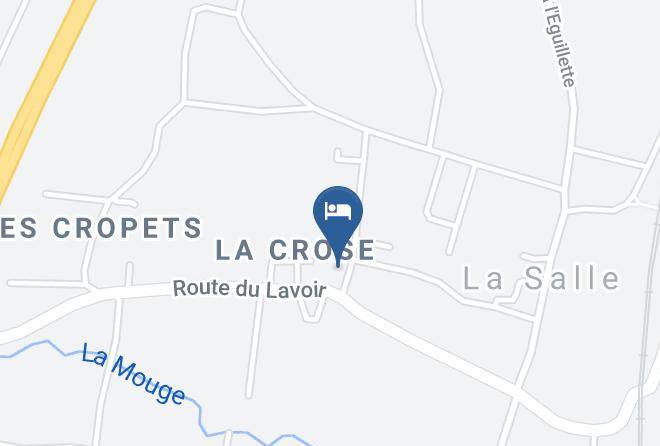 Saone Et Loire - Chambre D'hotes La Croze Maps