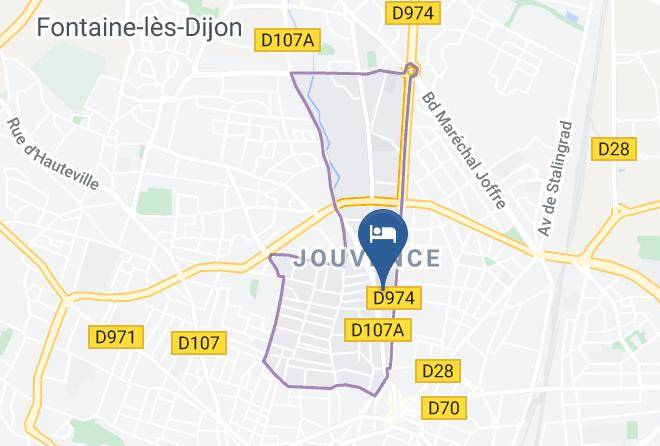 Cote D Or - Chambre D'hotes La Dependance Maps
