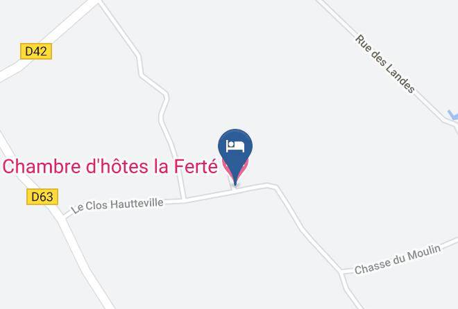 Manche - Chambre D'hotes La Ferte Maps