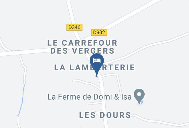 Manche - Chambre D'hotes La Lamberterie Maps
