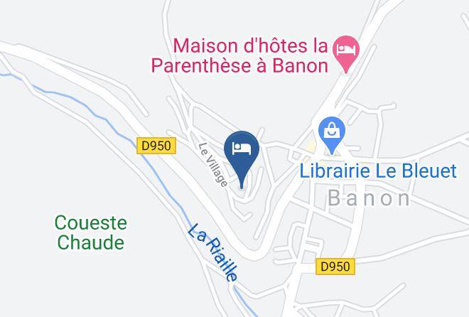 Alpes De Haute Provence - Chambre D'hotes La Maison Haute Maps