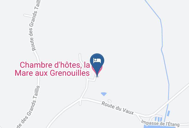 Saone Et Loire - Chambre D'hotes La Mare Aux Grenouilles Maps