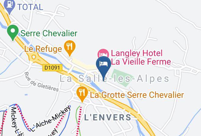 Hautes Alpes - Chambre D'hotes La Mourerous Maps
