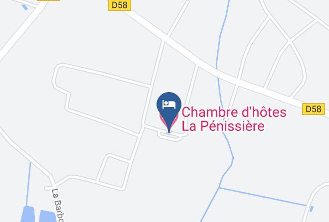 Loire Atlantique - Chambre D'hotes La Penissiere Maps
